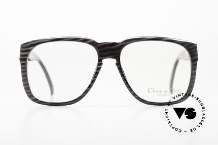 Christian Dior 2295 80's Designer Frame Monsieur, massive Christian Dior designer glasses from 1985, Made for Men