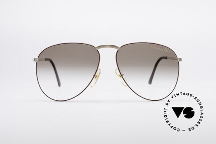 Christian Dior 2252 Rare 80's Shades, sophisticated modified pilot's sunglasses from 1983, Made for Men