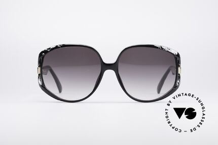 Christian Dior 2320 Rare 80's XL Ladies Sunglasses, flashy oversized frame with huge gradient lenses, Made for Women