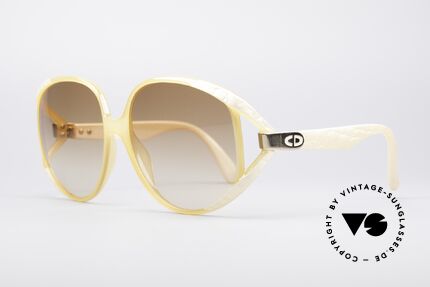 Christian Dior 2320 Rare 80's Ladies XL Sunglasses, still lightweight; thanks to brilliant Optyl material, Made for Women