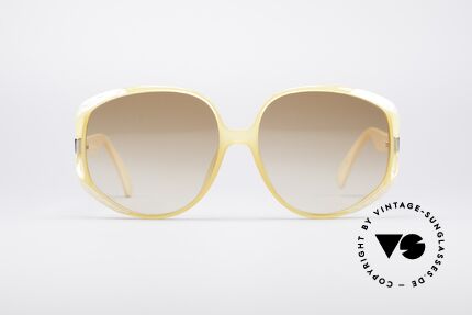 Christian Dior 2320 Rare 80's Ladies XL Sunglasses, flashy oversized frame with huge gradient lenses, Made for Women
