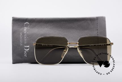 Christian Dior 2174 Gold Plated Frame, NO RETRO SHADES, but a rare 35 years old original!, Made for Men