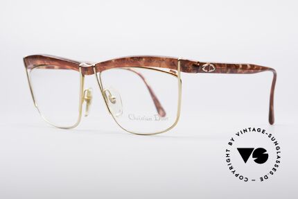 Christian Dior 2552 90's Designer Frame, brilliant combination of shape/colors/materials, Made for Women