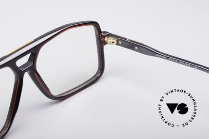 Cazal 637 80's Hip Hop Eyeglasses, demo lenses should be replaced with optical lenses, Made for Men