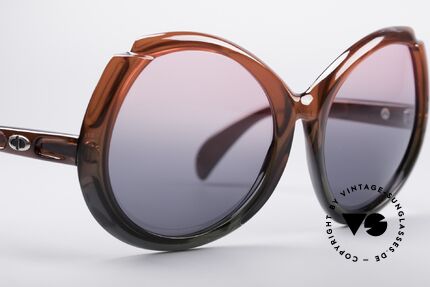 Christian Dior D11 Huge 70's Shades, material has a "shape memory" & does not seem to age, Made for Women