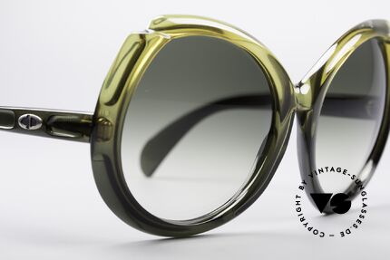 Christian Dior D11 Huge 70's Shades, material has a "shape memory" & does not seem to age, Made for Women