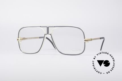 Cazal 628 Old School HipHop Frame, old Cazal vintage eyeglasses from the early 1980's, Made for Men