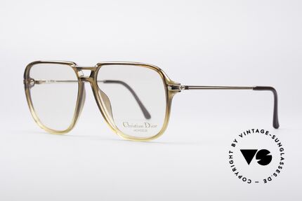 Christian Dior 2296 80's Optyl Frame, honey-brown front & gold temples, M size 58/12, Made for Men