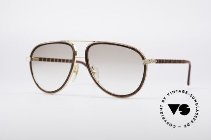 Christian Dior 2526 XL 1980's Aviator Sunglasses, noble Christian Dior vintage sunglasses from 1990, Made for Men
