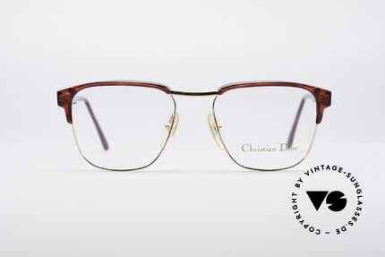 Christian Dior 2570 90's Designer Frame, combination of metal front and plastic temples, Made for Men