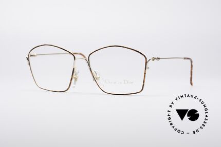 Christian Dior 2600 Unique 90's Frame, very special vintage eyeglasses by Christian Dior, Made for Women