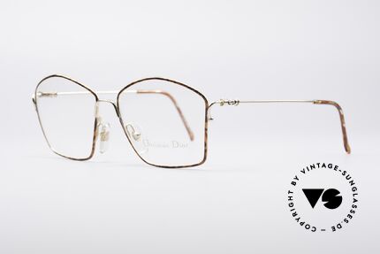 Christian Dior 2600 Unique 90's Frame, utterly top-quality and elegant coloring (chestnut), Made for Women