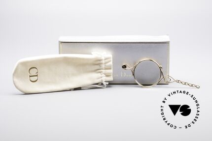 Christian Dior 2583 Lorgnon Lorgnette, unused single item (incl. original hard box by C. DIOR), Made for Women