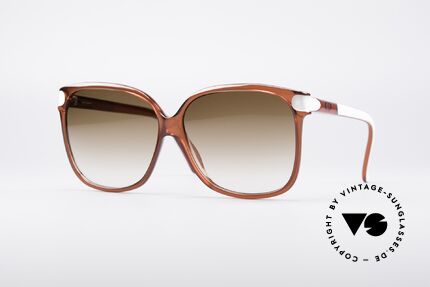 Christian Dior 2284 80's Ladies Shades, feminine vintage Chr. Dior sunglasses from 1984, Made for Women