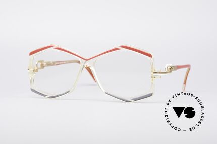 Cazal 180 80's Designer Glasses, hexangular Cazal designer eyeglasses from 1987, Made for Women Cazal 180 80's Designer Glasses, hexangular Cazal designer eyeglasses from 1987, Made for Women