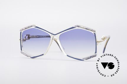 Cazal 180 80's Designer Shades, hexangular Cazal designer sunglasses from 1987, Made for Women Cazal 180 80's Designer Shades, hexangular Cazal designer sunglasses from 1987, Made for Women