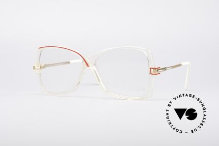 Cazal 175 True Vintage 80's Frame, true vintage eyeglasses by Cazal from the 80's, Made for Women