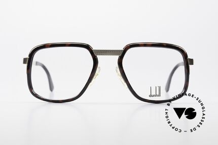 Dunhill 6073 Gold Plated 80's Men's Glasses, striking Alfred Dunhill vintage eyeglasses from 1989, Made for Men