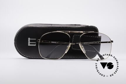 Dunhill 6046 80's Frame With Horn Appliqué, new old stock (like all our vintage luxury sunglases), Made for Men