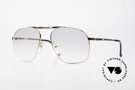 Dunhill 6046 80's Frame With Horn Appliqué, ALFRED DUNHILL = synonymous with English style, Made for Men