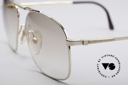 Dunhill 6046 80's Luxury Frame Gold Plated, classic status = a prerequisite for all Dunhill designs, Made for Men