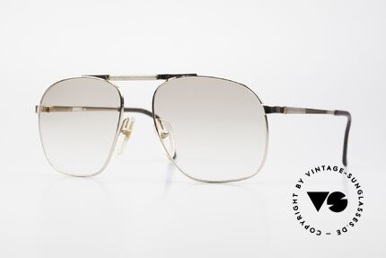Dunhill 6046 80's Luxury Frame Gold Plated Details