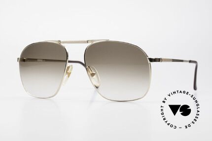 Dunhill 6046 Old 80's Aviator Luxury Glasses Details