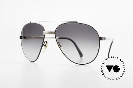 Dunhill 6023 80's Luxury Sunglasses Aviator, stylish A. Dunhill vintage sunglasses from 1983, Made for Men