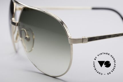 Dunhill 6042 80's Luxury Aviator Sunglasses, TOP-NOTCH, flexible metal frame (fits every face), Made for Men