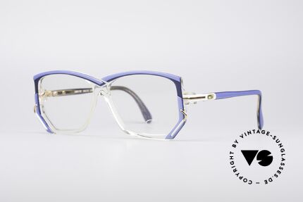 Cazal 197 80's Designer Glasses, distinctive 1980's designer piece in SMALL size 55-12, Made for Women