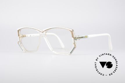 Cazal 197 80's Designer Glasses, distinctive 1980's designer piece in a MEDIUM SIZE, Made for Women