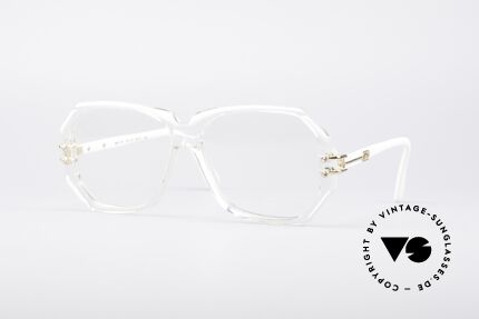 Cazal 169 Small Designer Frame, extravagant vintage Cazal designer eyeglass-frame, Made for Women