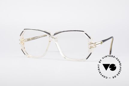 Cazal 169 Small Designer Frame, extravagant vintage Cazal designer eyeglass-frame, Made for Women