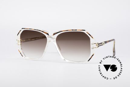 Cazal 169 Vintage Designer Shades, extravagant vintage CAZAL designer sunglasses, Made for Women