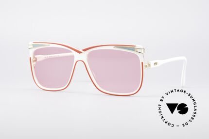 Cazal 168 Pink 80's Sunglasses, fancy vintage Cazal designer sunglasses from 1988, Made for Women
