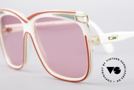 Cazal 168 Pink 80's Sunglasses, never worn (like all our vintage Cazal 80's sunglasses), Made for Women