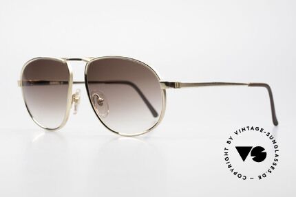 Dunhill 6051 80's Titanium Luxury Shades, hardgold-plated TITANIUM frame; hand made in Japan, Made for Men