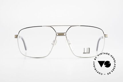 Dunhill 6134 Platinum Plated 90's Frame, 1990's luxury eyeglass-frame by Alfred DUNHILL, Made for Men