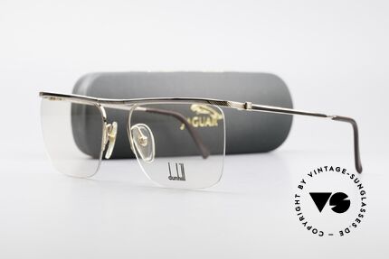 Genuine 1980s dunhill 6056 store 42 horn rimmed vintage sunglasses
