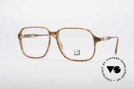 Dunhill 6219 Vintage Optyl Frame, striking designer glasses by Alfred Dunhill from 1990, Made for Men