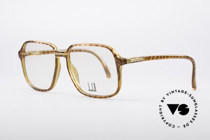 Dunhill 6060 Classic 80's Eyeglasses, 90's gentlemen's style (characteristical A. DUNHILL), Made for Men