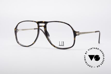 Dunhill 6091 Men's Vintage Aviator Glasses, remarkable Dunhill vintage eyeglasses from 1990, Made for Men