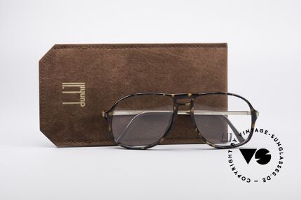Dunhill 6091 Men's Vintage Aviator Glasses, NO retro glasses, but a rare 28 years old ORIGINAL, Made for Men