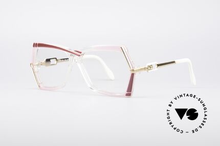 Cazal 183 1980's Hip Hop Eyeglasses, part of the legendary US HipHop scene in the 80s, Made for Women