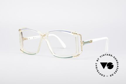Cazal 179 True Vintage 80's Glasses, elaborate combination of materials, form and colors, Made for Women