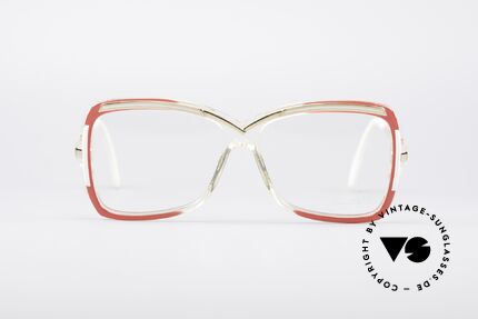 Cazal 177 80's Designer Glasses, a unique old designer piece and a true eye-catcher, Made for Women