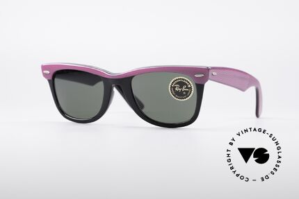 Ray Ban Wayfarer I B&L USA Sunglasses, one of the downright classics of sunglass fashion, Made for Women