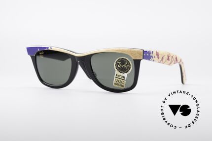 Ray Ban Wayfarer I Olympic Games Lillehammer, limited Bausch&Lomb vintage Wayfarer sunglasses, Made for Men and Women