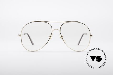 Bausch & Lomb 422 Gold Filled 80's Frame, Vogue D'or ("Gold Fashion") special edition; size 59/15, Made for Men