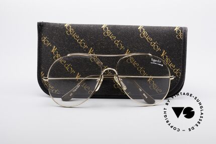 Bausch & Lomb 422 Gold Filled 80's Frame, gold doublé in 1/20 10kt. proportion; high-end quality!, Made for Men